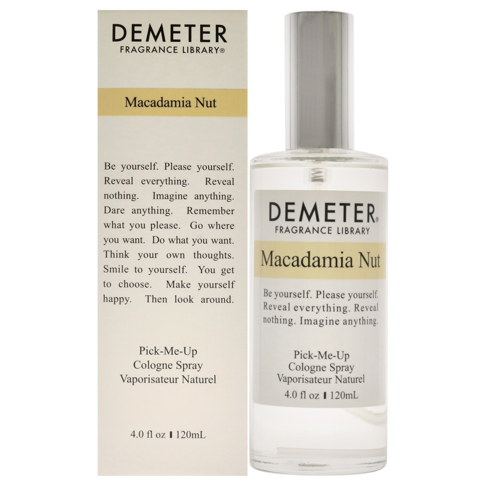 Macadamia Nut by Demeter for Women 4 oz Cologne Spray